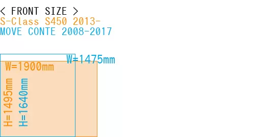 #S-Class S450 2013- + MOVE CONTE 2008-2017